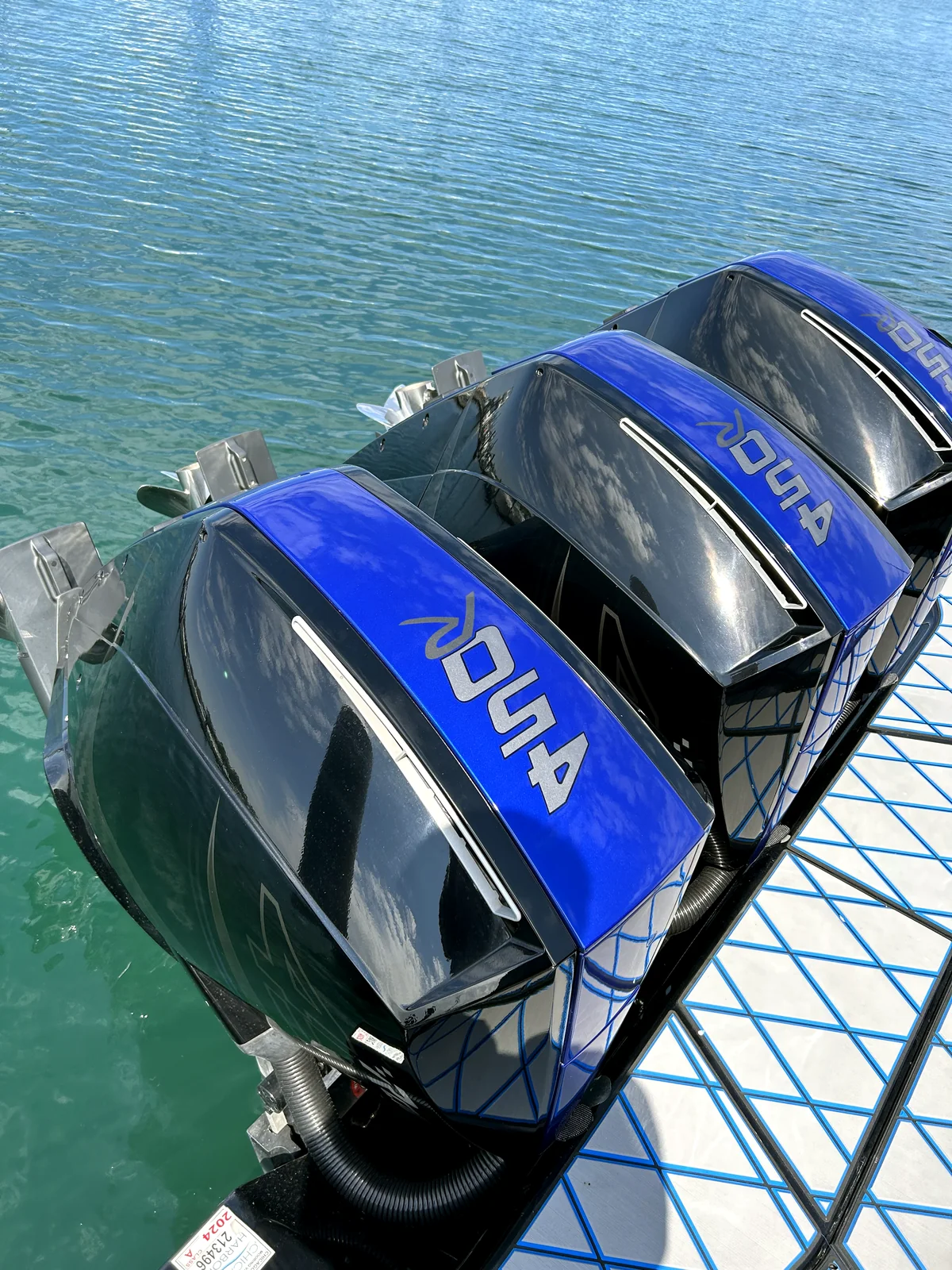 Outboard engines kept clean by routine HarborSide visits